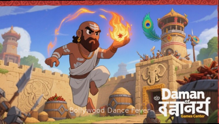 Bollywood Dance Fever - Diwali Special Event Bollywood Dance Fever Diwali event screenshot with festive decorations, diyas and rangoli patterns